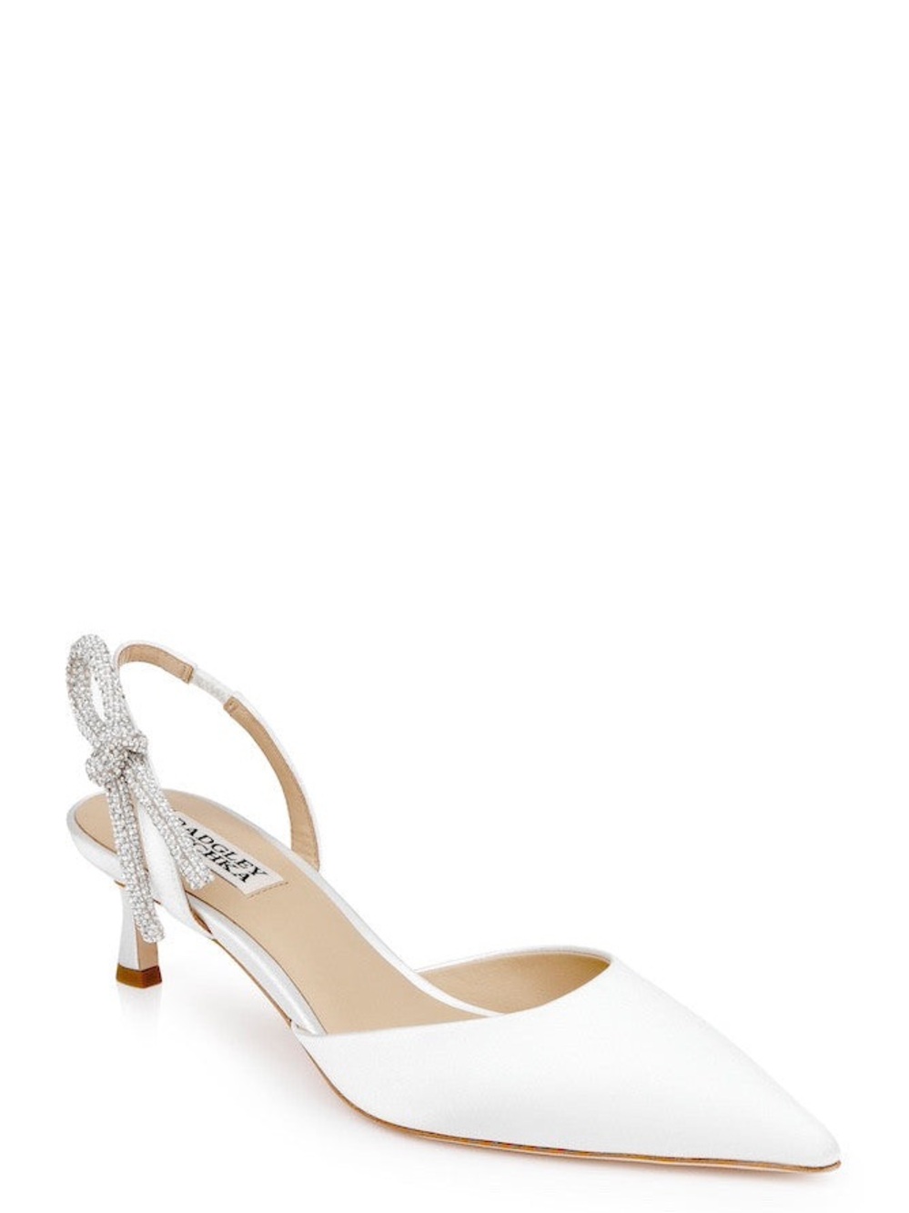 Badgley Mischka Gentry Mid Heel Slingback Pumps (Size 7)